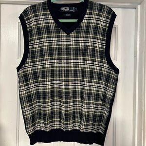 PERFECT CONDITION MENS POLO SWEATER VEST SIZE L